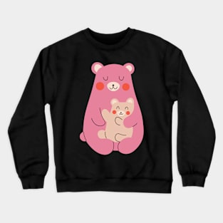 Bear Mama, Best Mom Ever Crewneck Sweatshirt